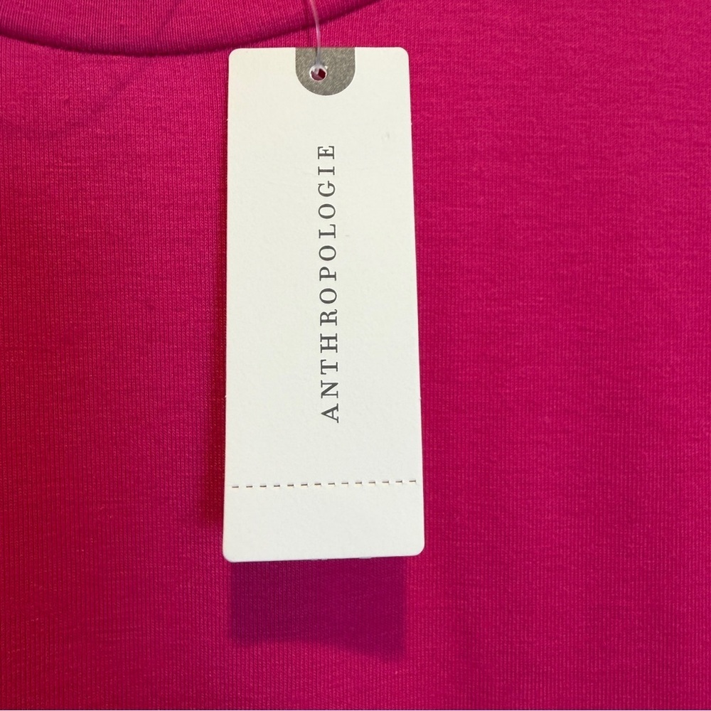 NWT Sweaty Betty Mellow Front Midi T-Shirt Dress Anthropology Pink Small - Picture 5 of 7